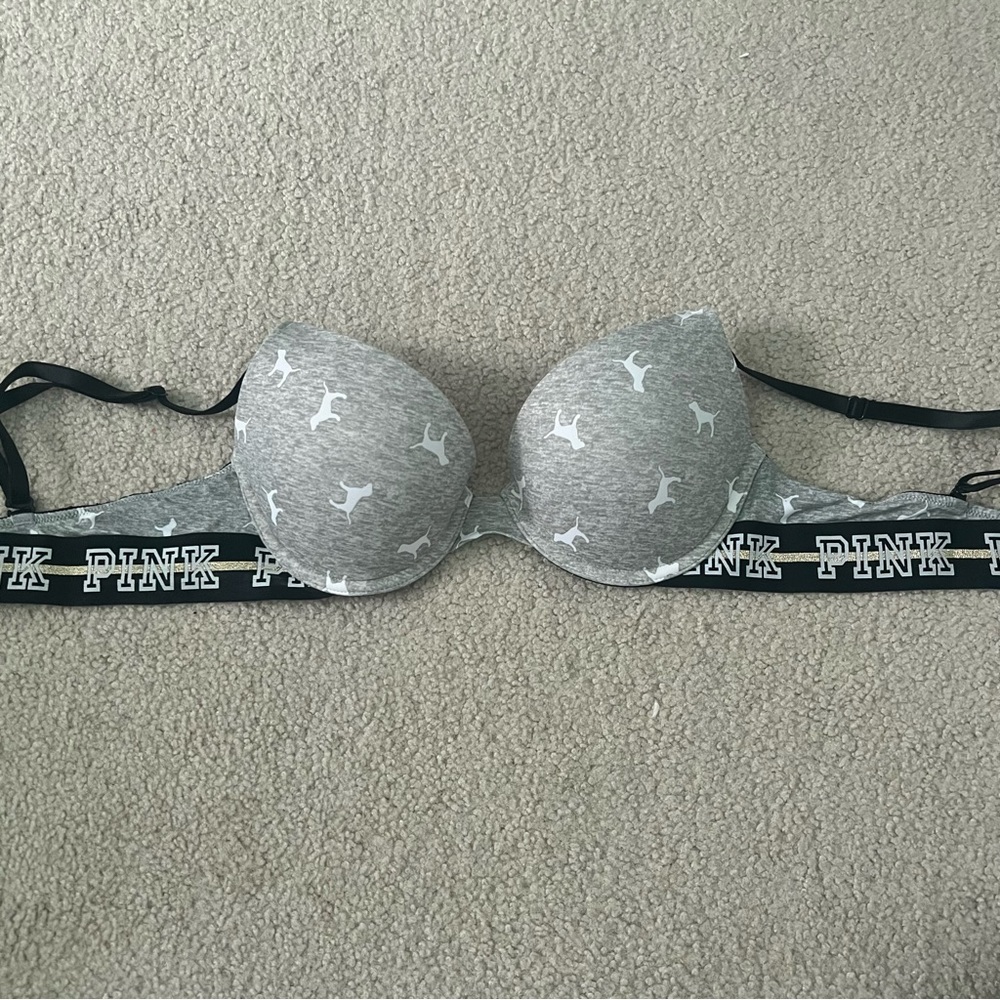PINK Where Everywhere Push Up Bra